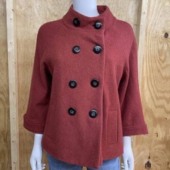 Chico's Jackets & Blazers - ⚡️Like-New⚡️Chicos Boiled Wool Swing Jacket